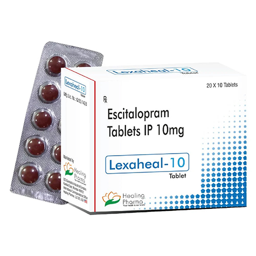 10 MG Escitalopram Tablets IP