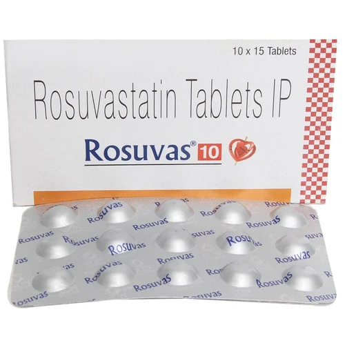 10 MG Rosuvastatin Tablets IP