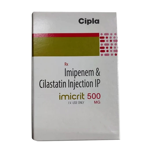 500 MG Imipenem And Cilastatin Injection IP