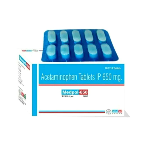 650 MG Acetaminophen Tablets IP