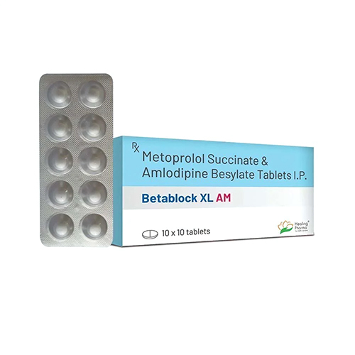 Metoprolol Succinate And Amlodipine Besylate Tablets IP