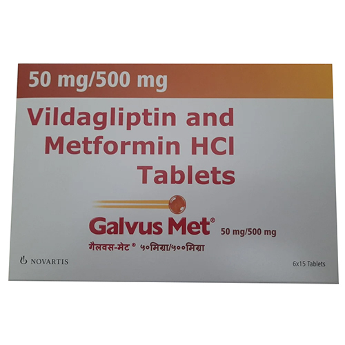 Vildagliptin And Metformin HCL Tablets
